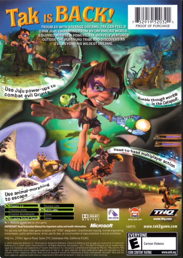 Tak 2 the Staff of Dreams (NTSC)