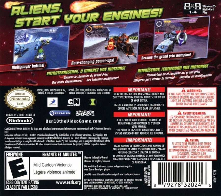 Ben 10 Galactic Racing