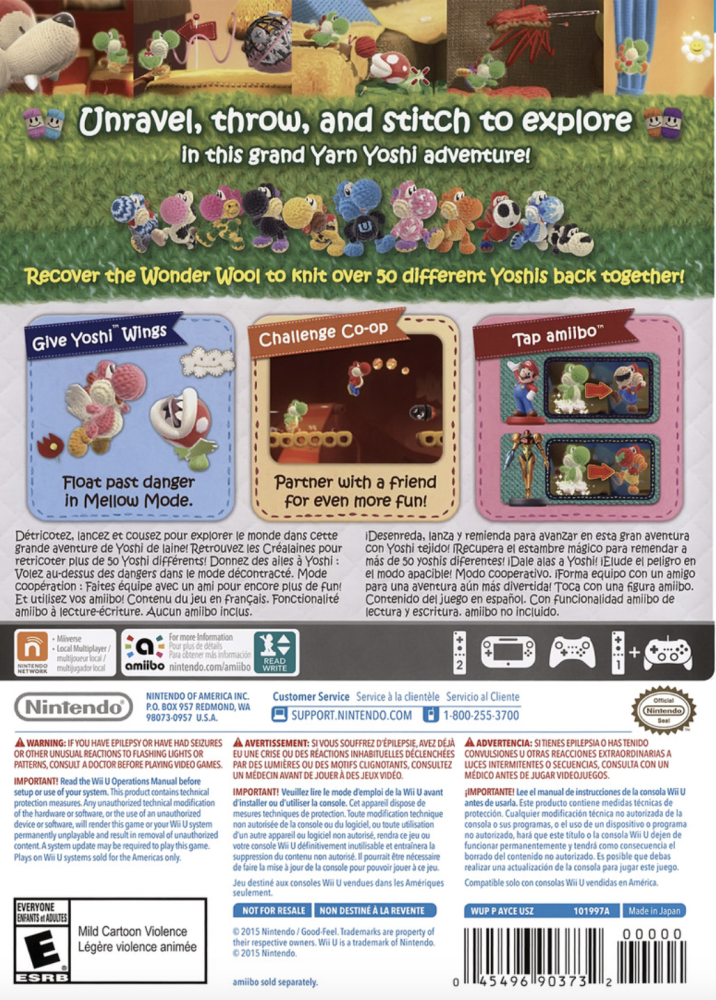 Yoshi's Woolly World (NTSC)