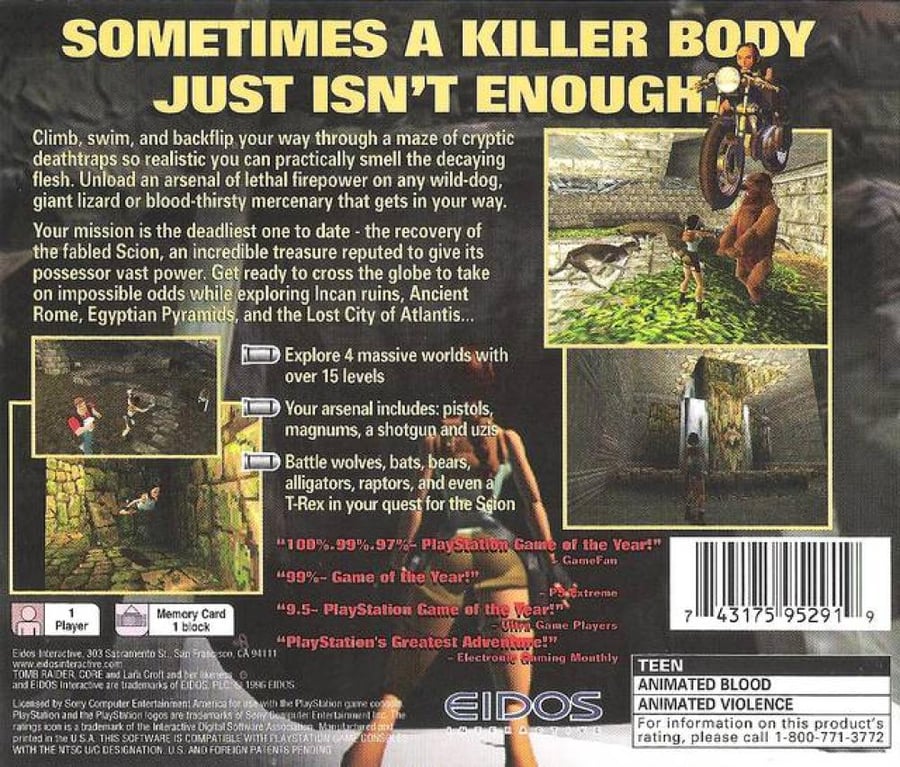 Tomb Raider (NTSC)