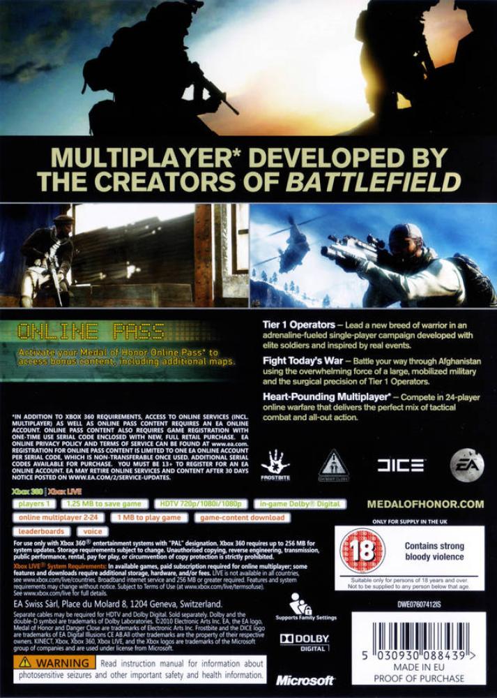 Medal of Honor (PAL)