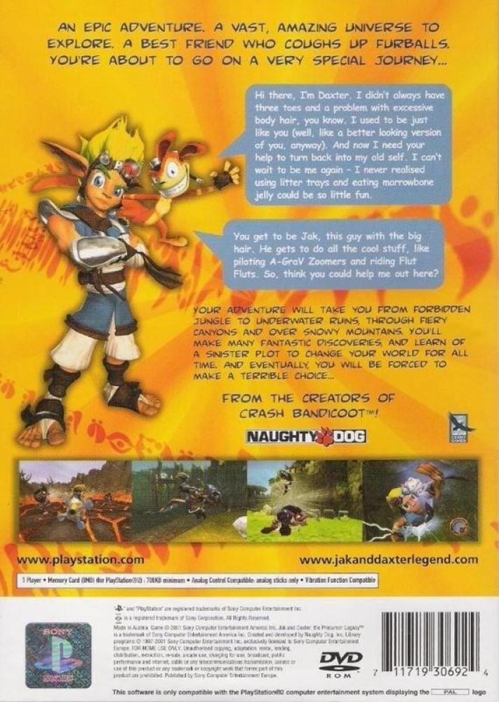 Jak and Daxter The Precursor Legacy (NTSC)