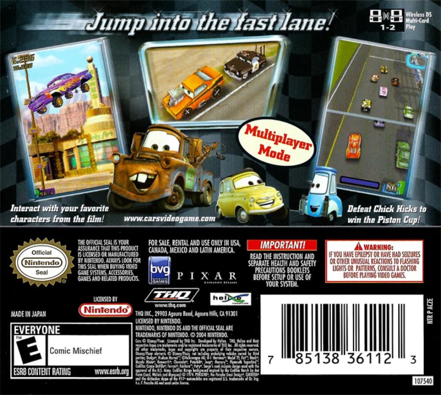 Disney Pixar Cars
