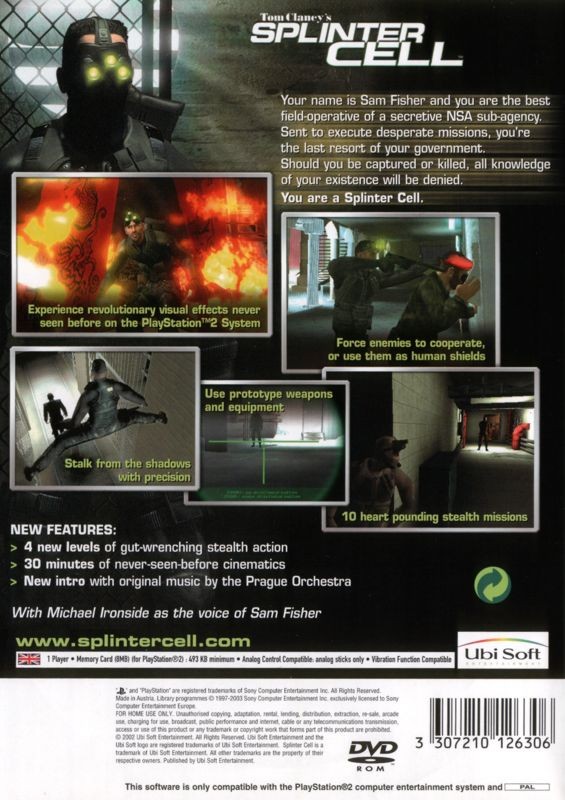 Tom Clancy's Splinter Cell (PAL)