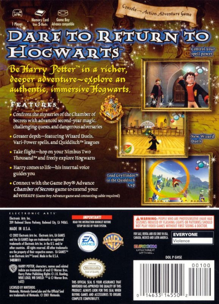 Harry Potter and the Chamber of Secrets (NTSC)