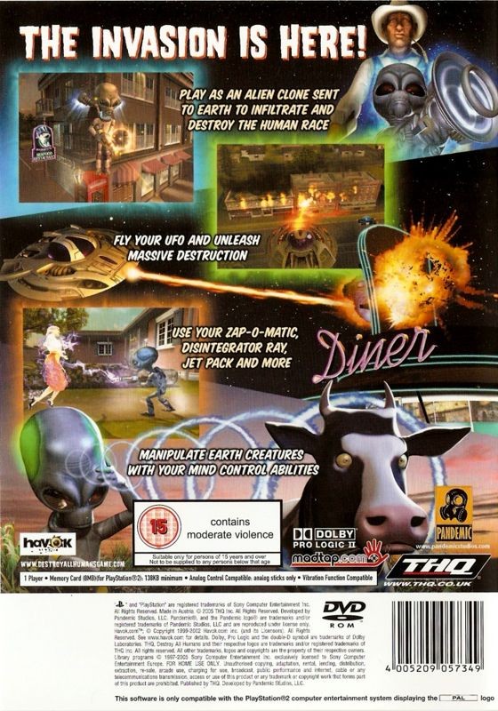 Destroy all Humans! (PAL)