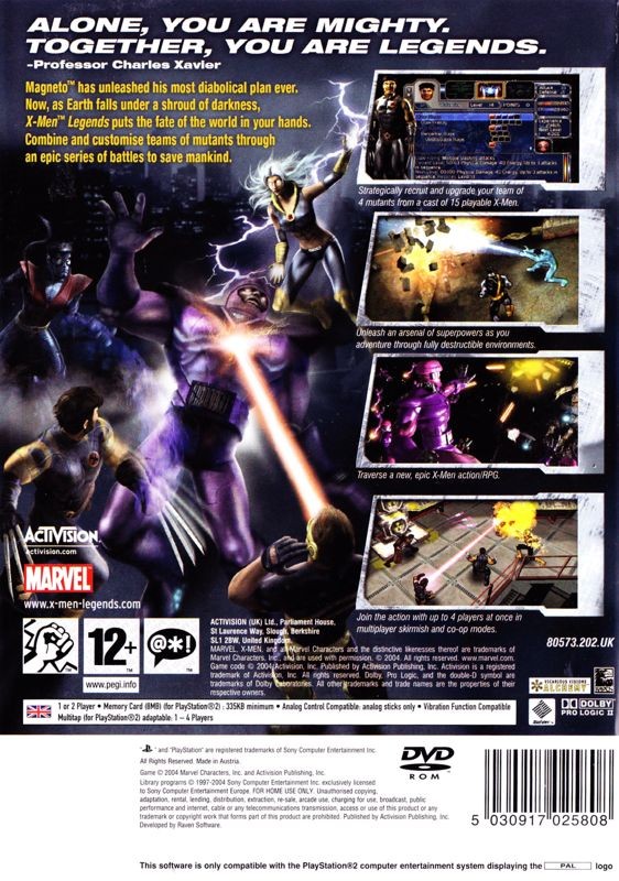 X-Men Legends (PAL)