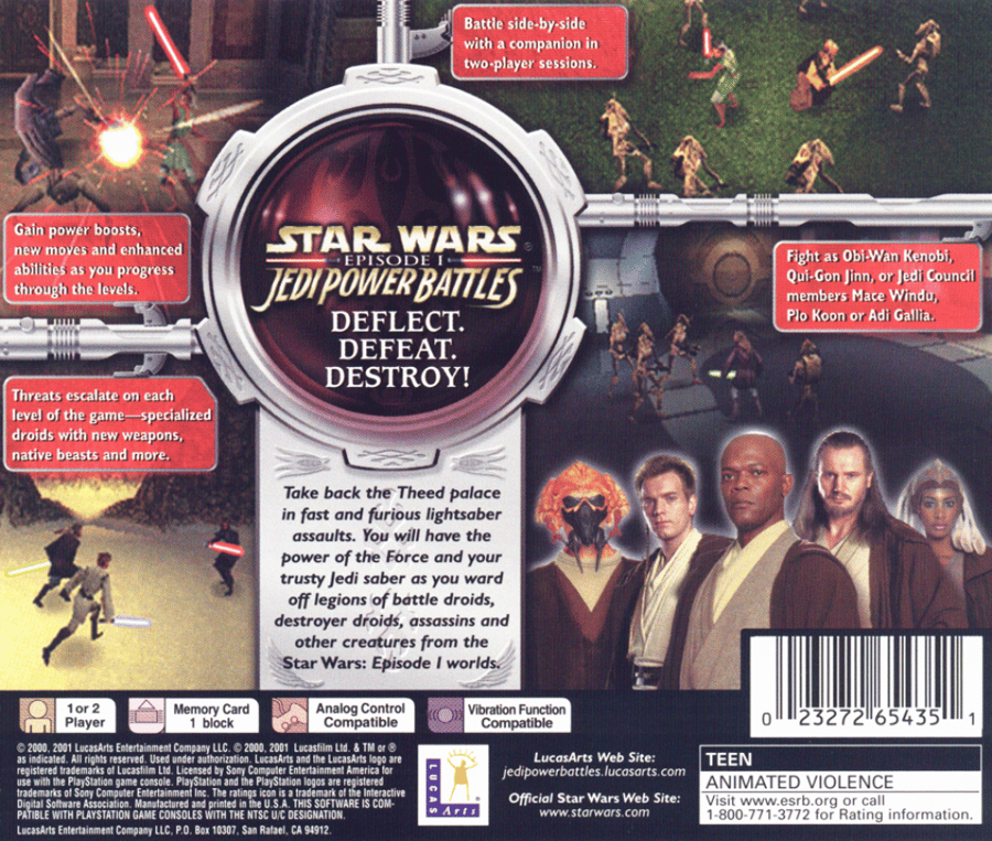 Star Wars Episode I Jedi Power Battles (NTSC)