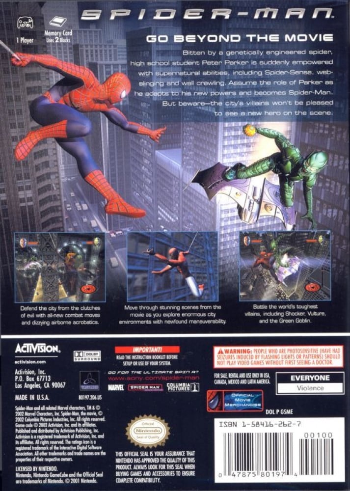 Spider-Man (NTSC)