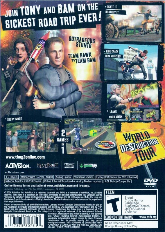 Tony Hawk's Underground 2 (NTSC)
