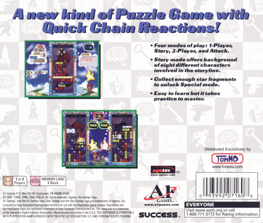 Puzzle Star Sweep (NTSC)
