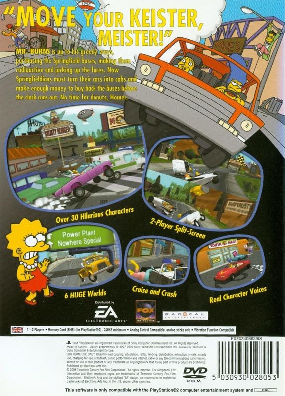 The Simpson's Road Rage (PAL)