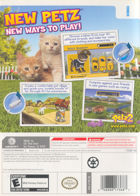 Petz Catz 2 (NTSC)