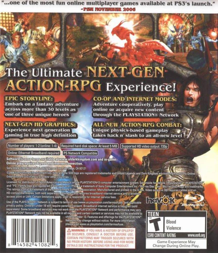Untold Legends Dark Kingdom