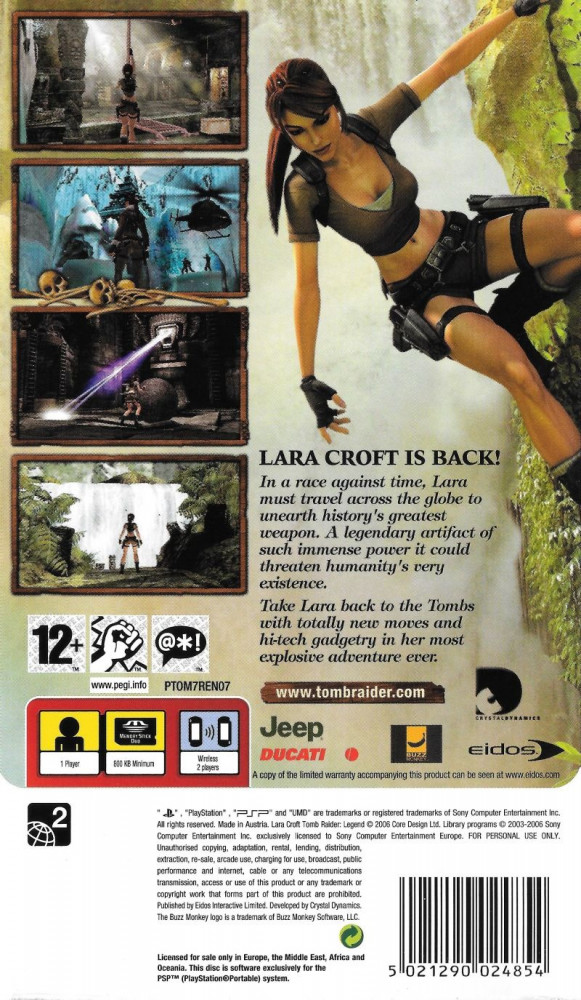 Lara Croft Tomb Raider Legend