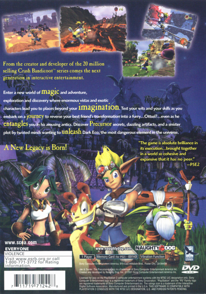Jak and Daxter The Precursor Legacy (NTSC)