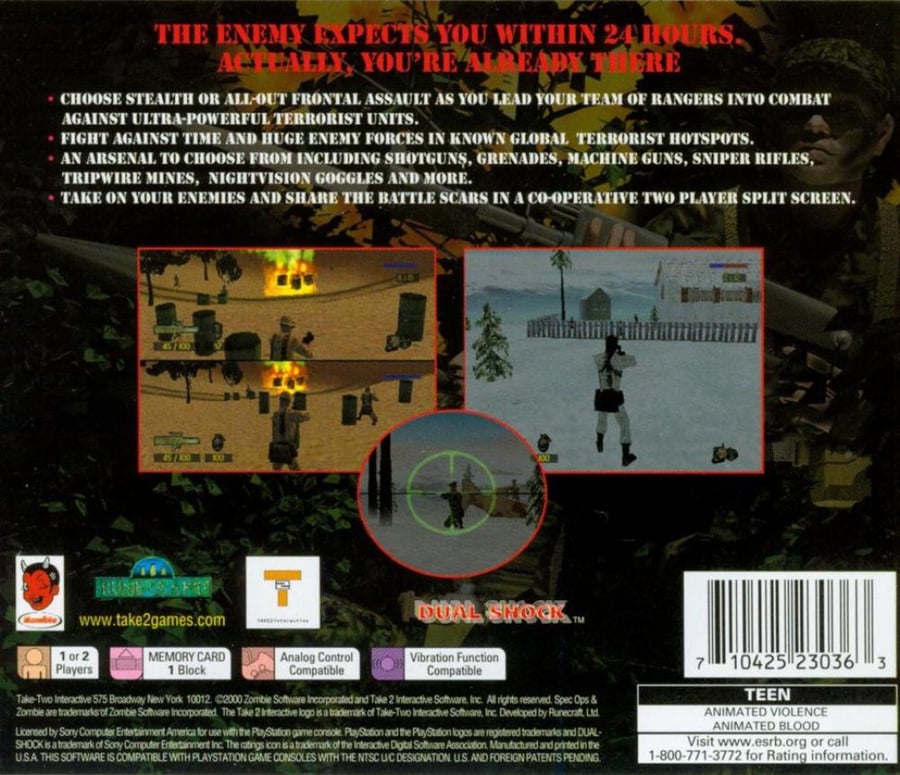 Spec Ops Stealth Patrol (NTSC)