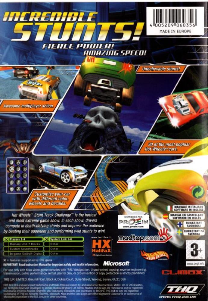 Hot Wheels Stunt Track Challenge (NTSC)