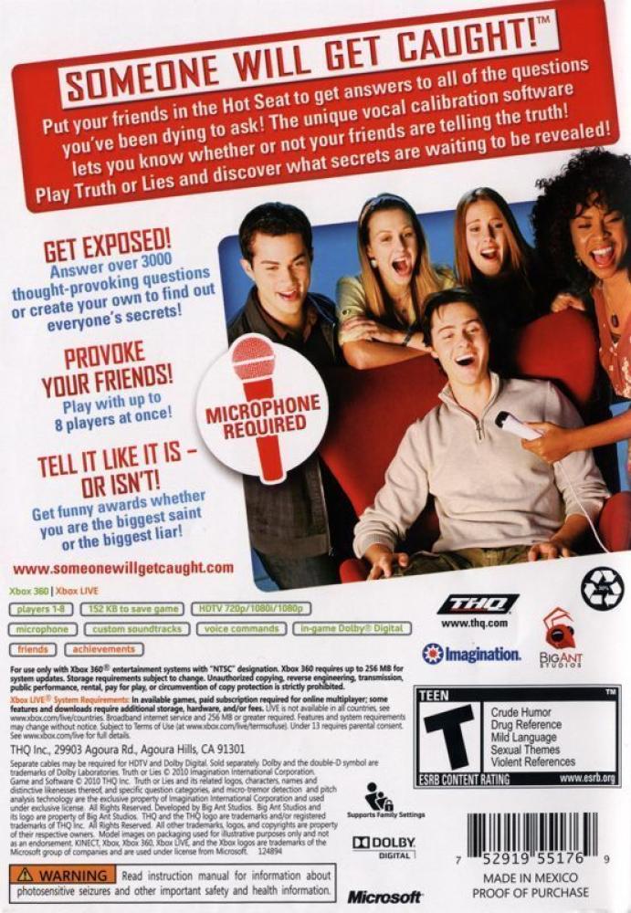 Truth or Lies (NTSC)