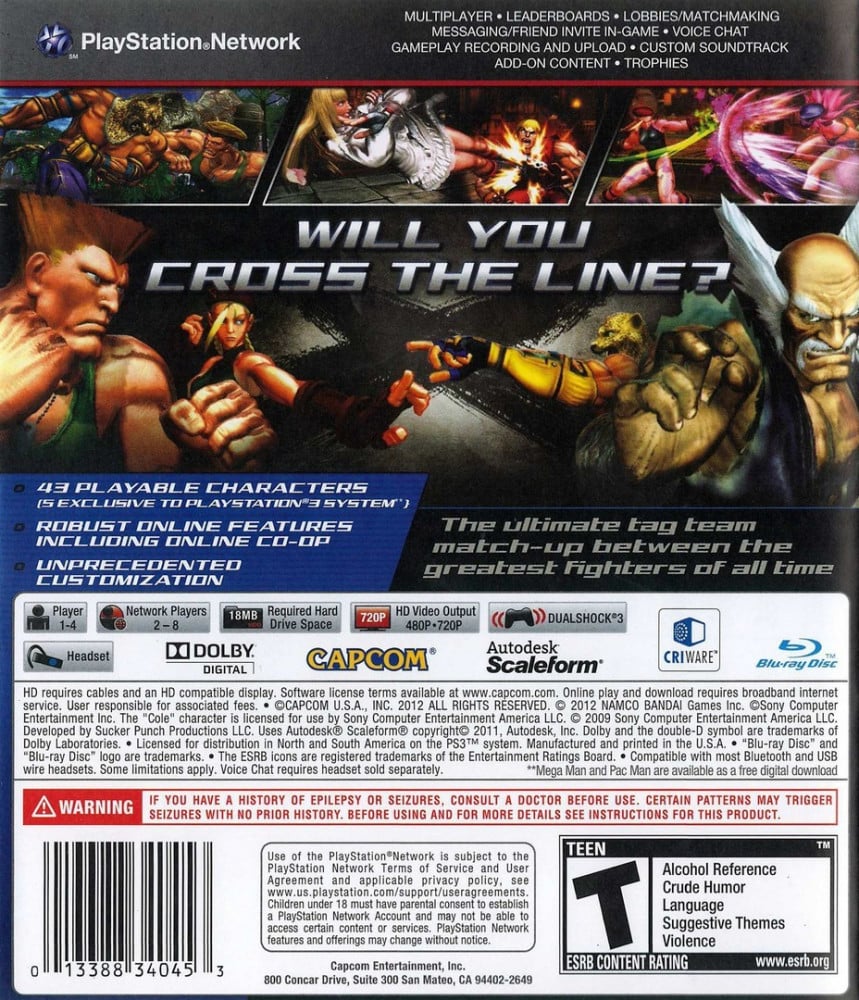 Street Fighter X Tekken