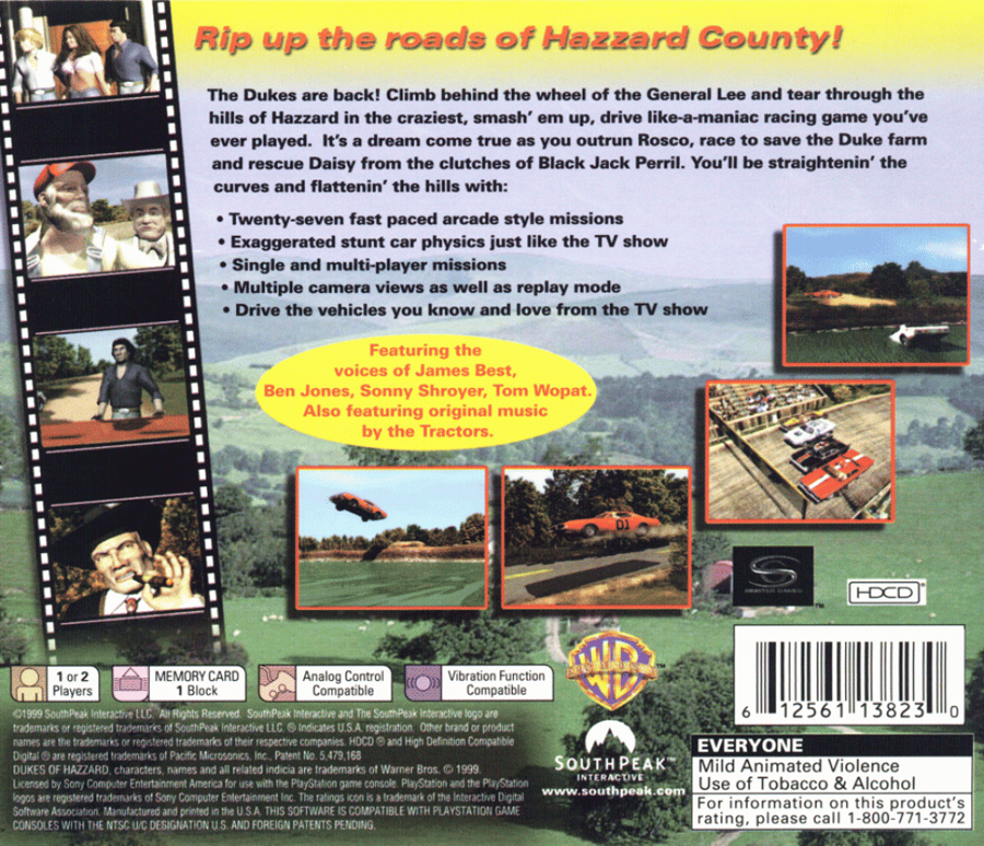 The Dukes of Hazzard: Racing For Home (NTSC)