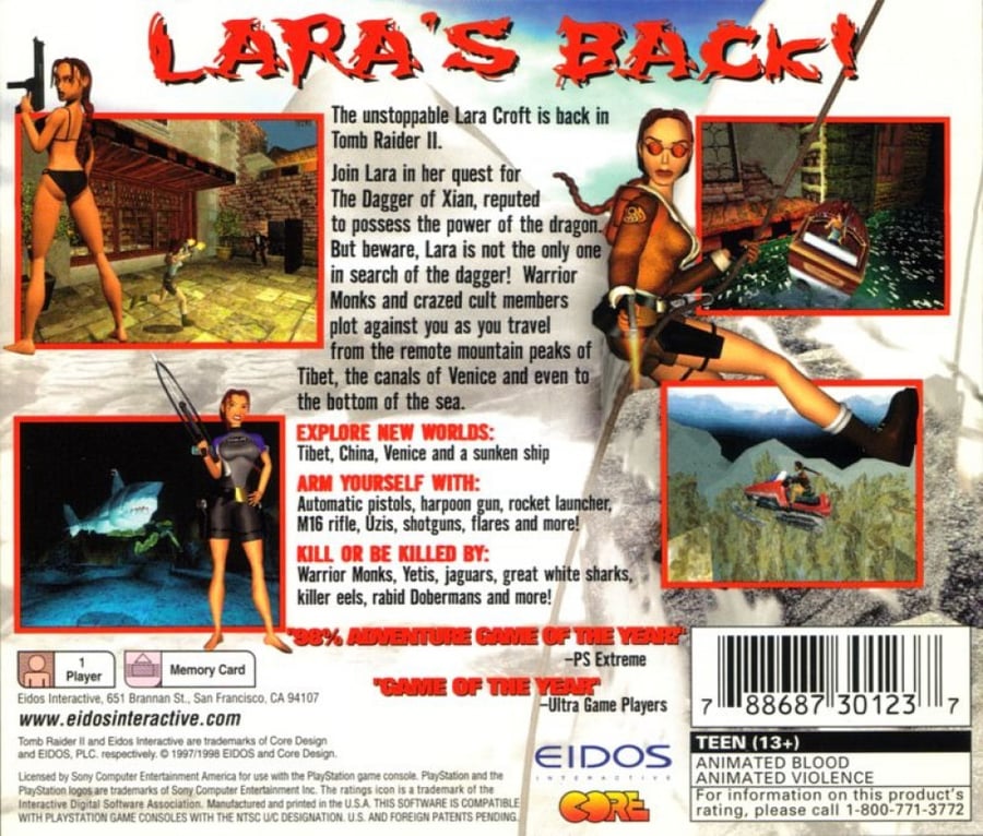 Tomb Raider II (NTSC)
