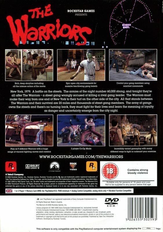 The Warriors (PAL)