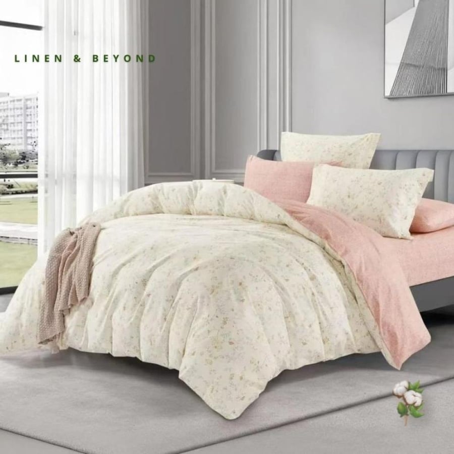 طقم لحاف مزدوج REGENCY K5 نقشة 5 قطن طبيعي فاخر.