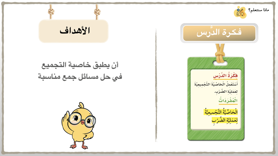 عروض ثالث ابتدائي - الفصل الدراسي الأول (بوربوينت)