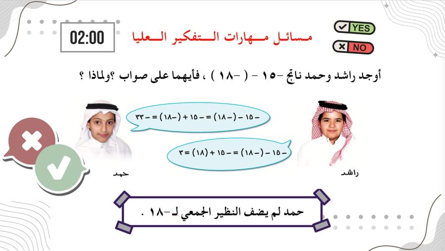 عروض أول متوسط رياضيات  - الفصل الدراسي الأول ( كينوت)