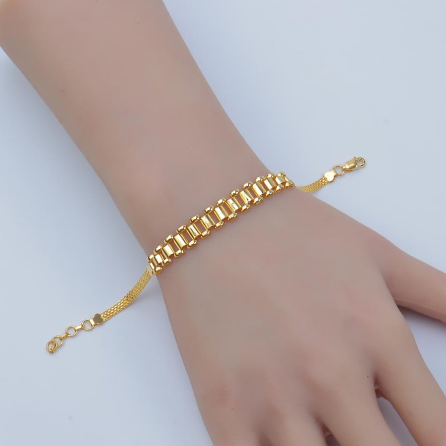 Rolex gold bracelet, 21 karat, weighing 6.14 grams