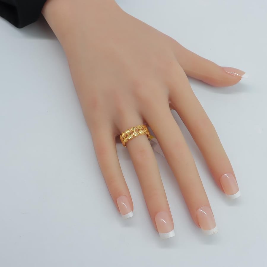 دبلة ذهب عيار 21