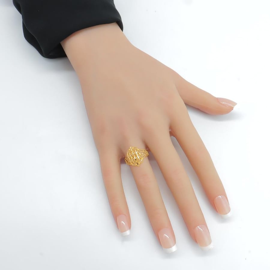 خاتم ذهب عيار 21