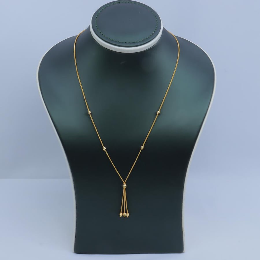 سلسال ذهب عيار 21 وزن 3.75 جرام
