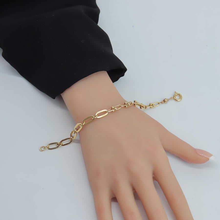 سوارة ذهب عيار 18 وزن 6 جرام