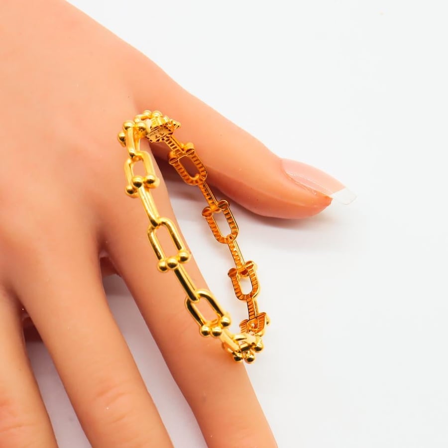 اسوارة ذهب عيار 21