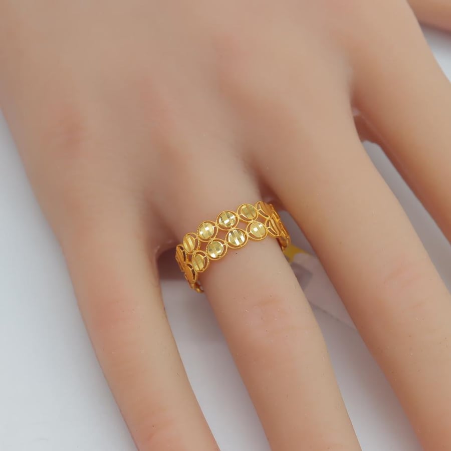 دبلة ذهب عيار 21