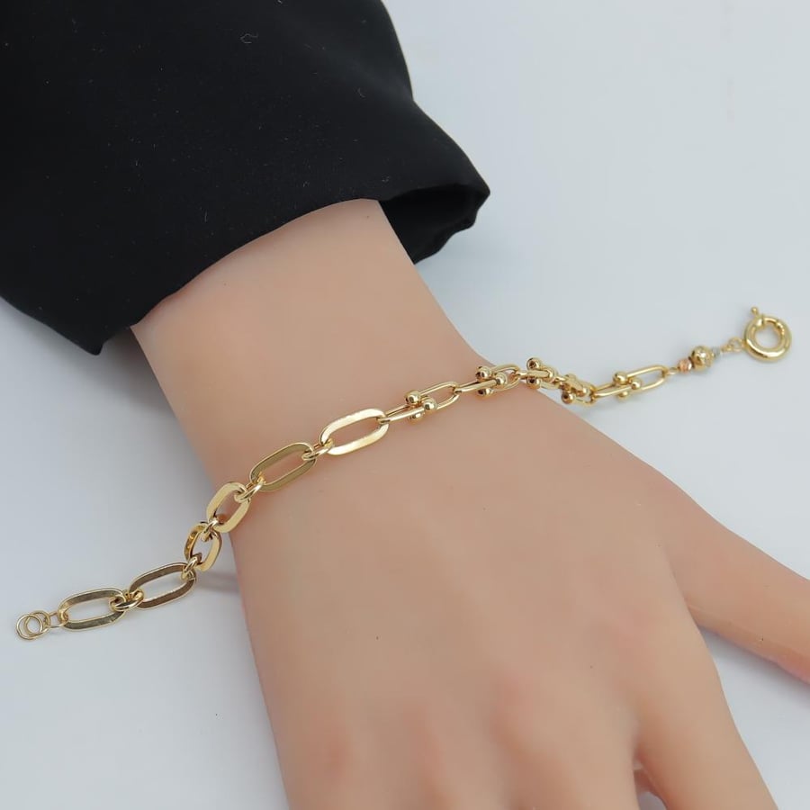 سوارة ذهب عيار 18 وزن 6 جرام