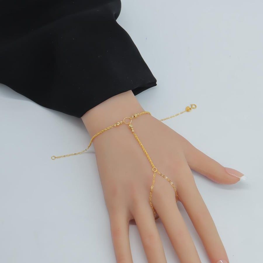 كف ذهب عيار 21 وزن 2.3 جرام