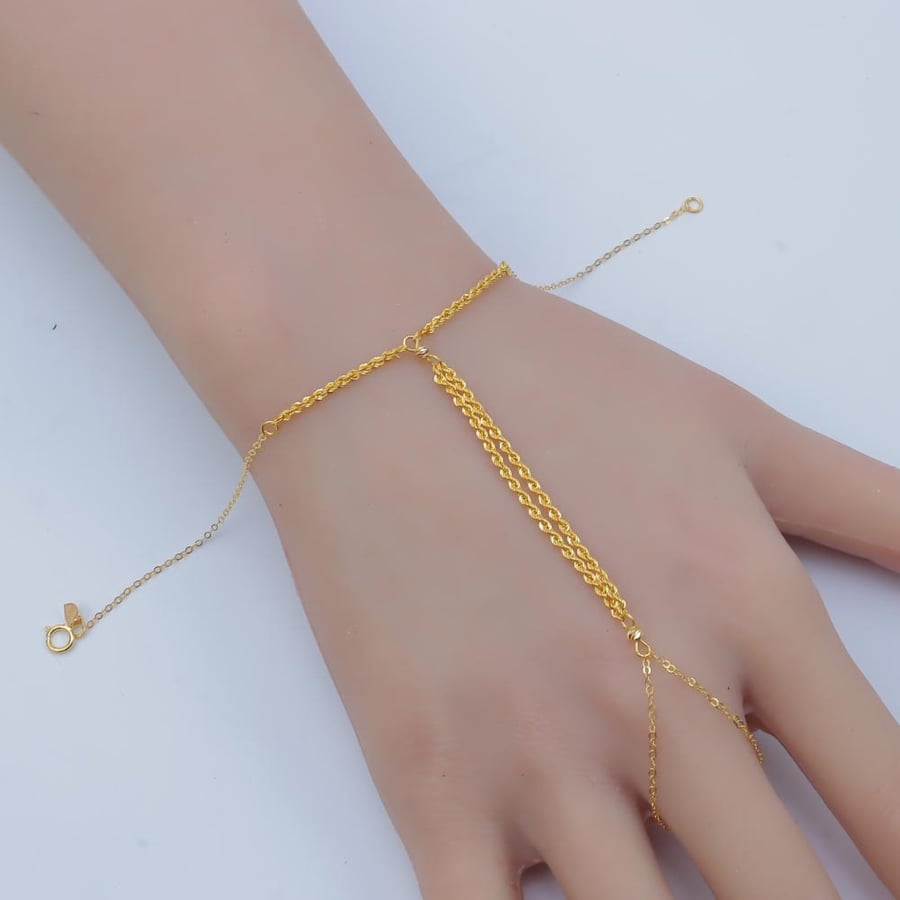 كف ذهب عيار 21 وزن 1.4 جرام