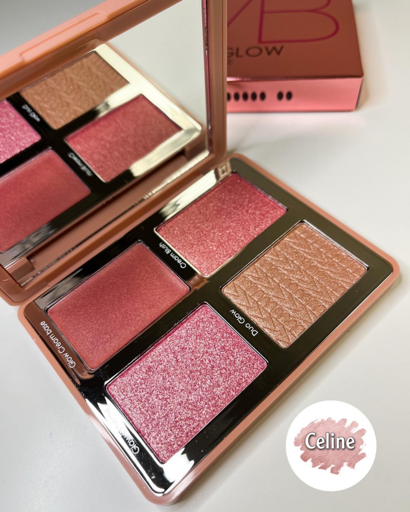 Blush with bright colors