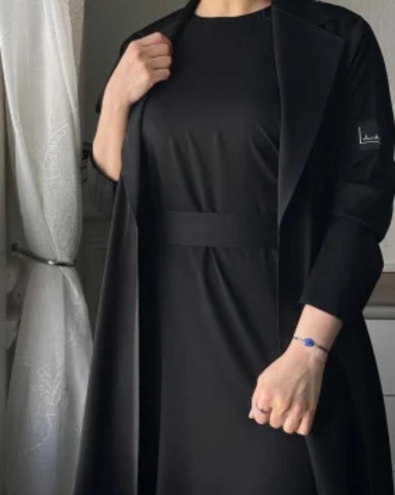 عبايه بليزر مقلم