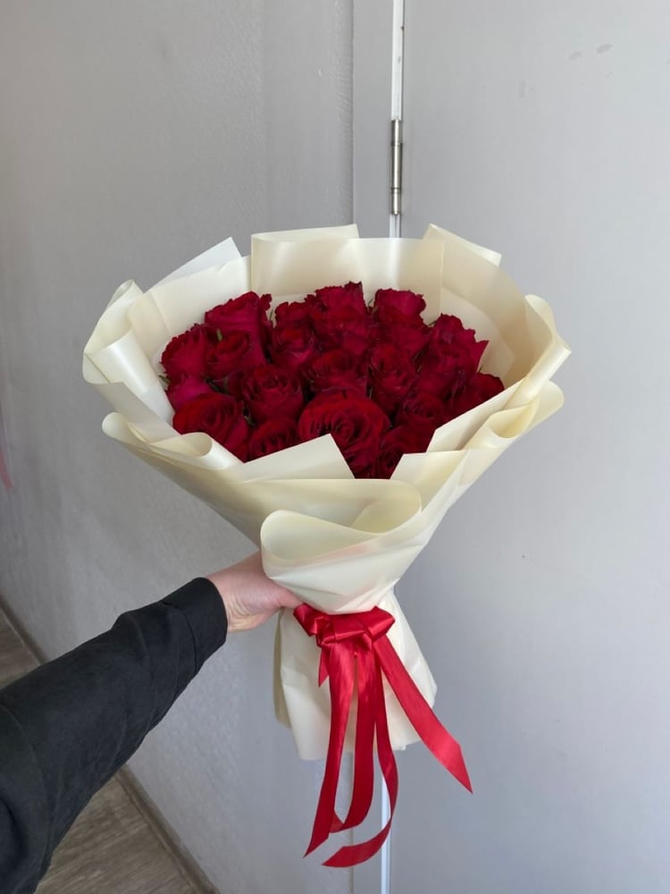 باقة ورد جوي احمر