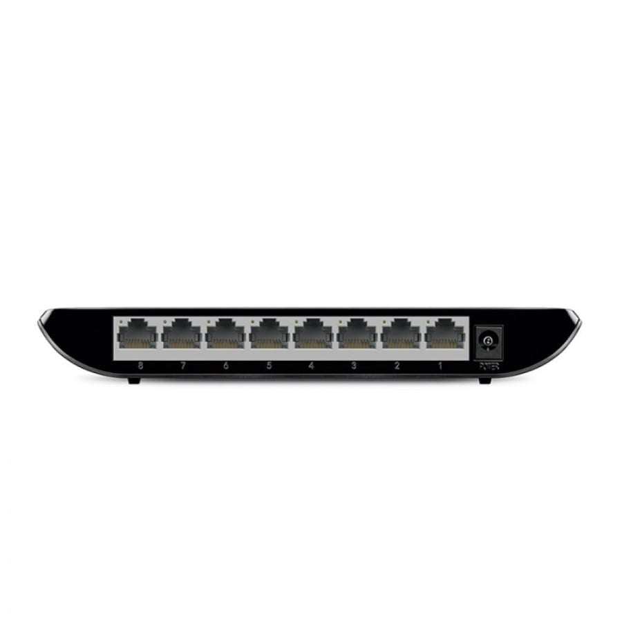 سويتش مكتبي تي بي لينك 8 منافذ جيجابت TL-SG1008D - اسود