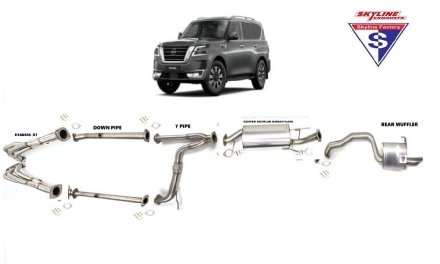 هدرز باترول Y62 ستيل V6