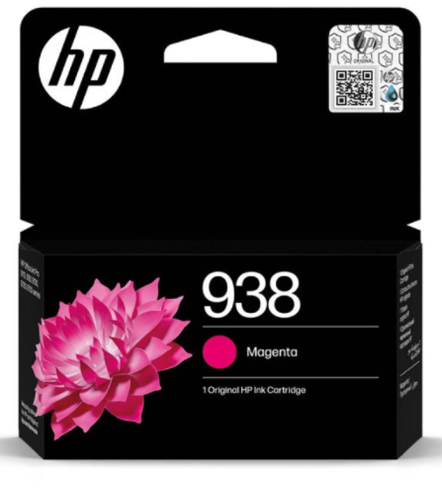 ️ حبر HP 938 أحمر اورجواني أصلي