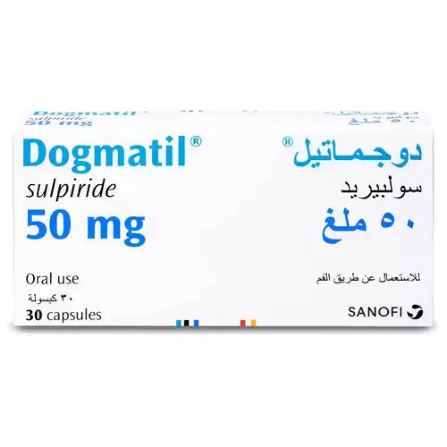 دوغماتيل 50 مجم 30 كبسولة