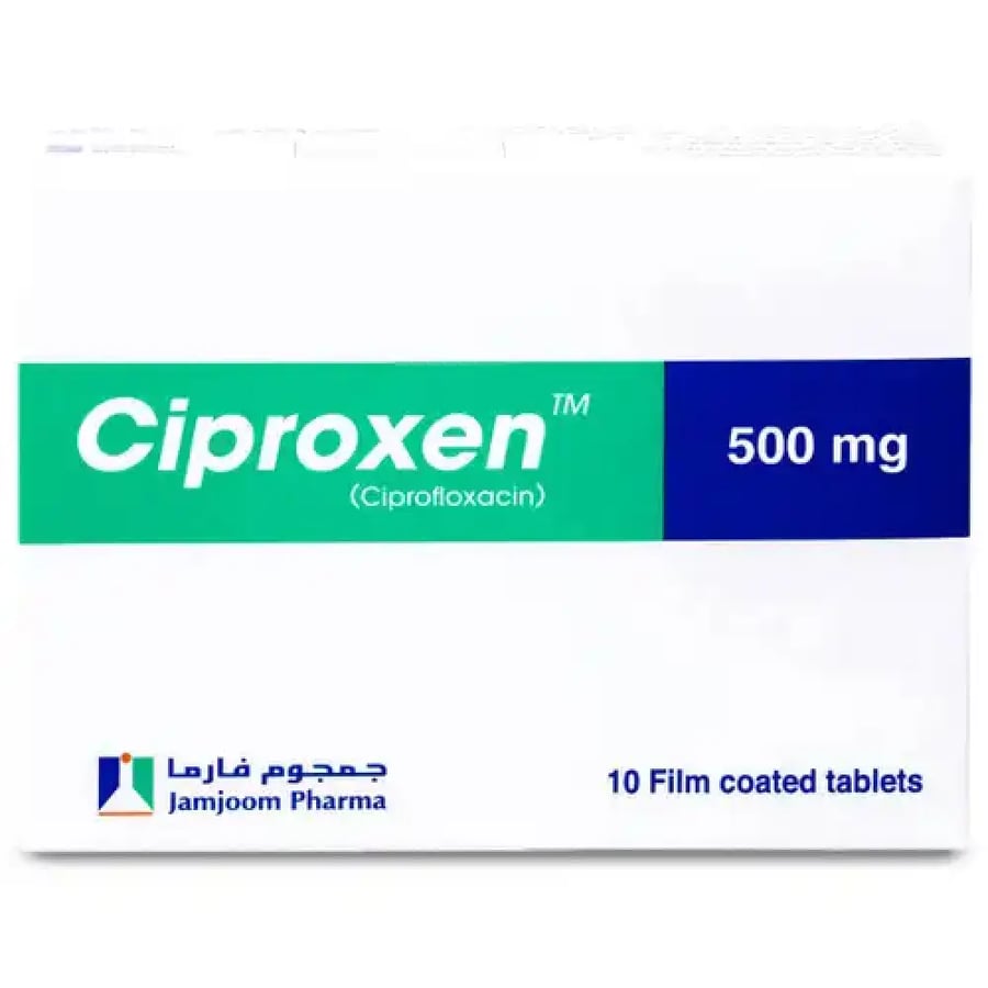سيبروكسين 500 مجم 10 قرص