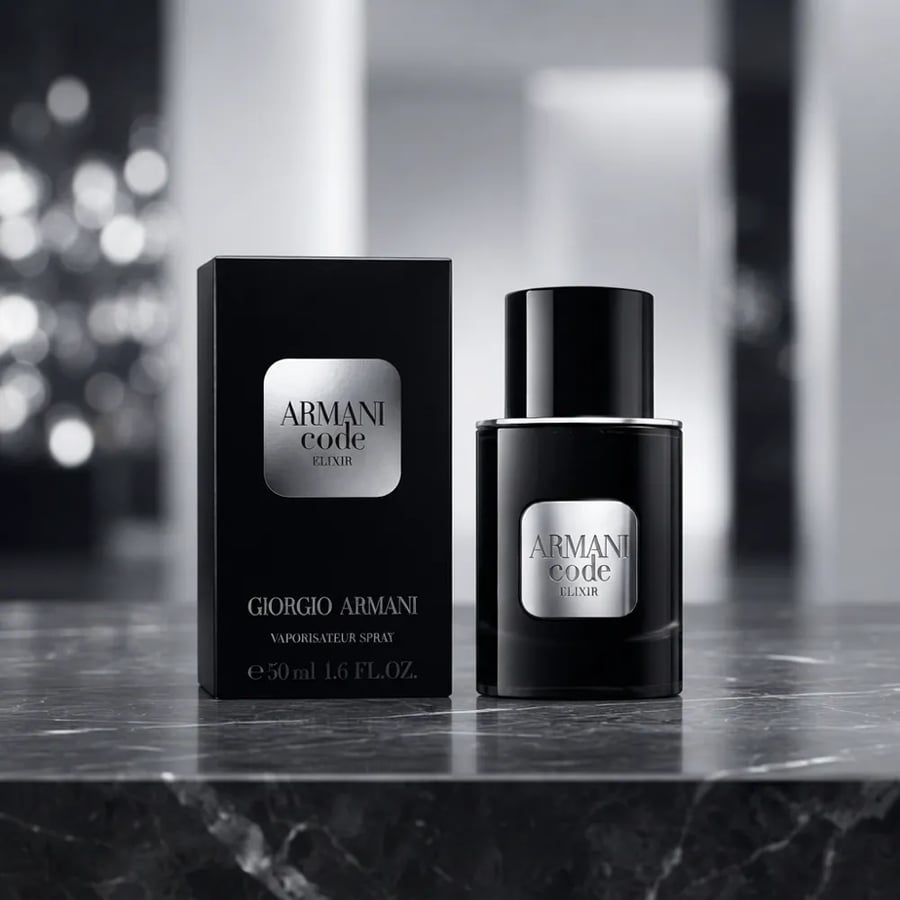 عطر ارماني كود الكسير الرجالي او دو بارفيوم 50مل