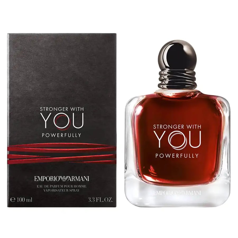عطر ارماني سترونجر ويذ يو باورفولي رجالي او دو بارفيوم 100مل